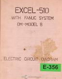 ExCell-Excel 510, VMC with fanuc OMBB, Electric Circuit Diagrams Manual 1988-510-01